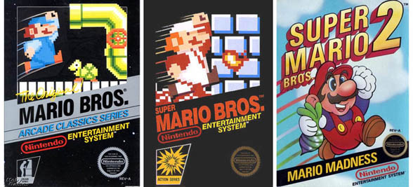 Super Mario boxes