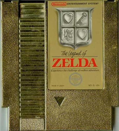 Zelda gold NES